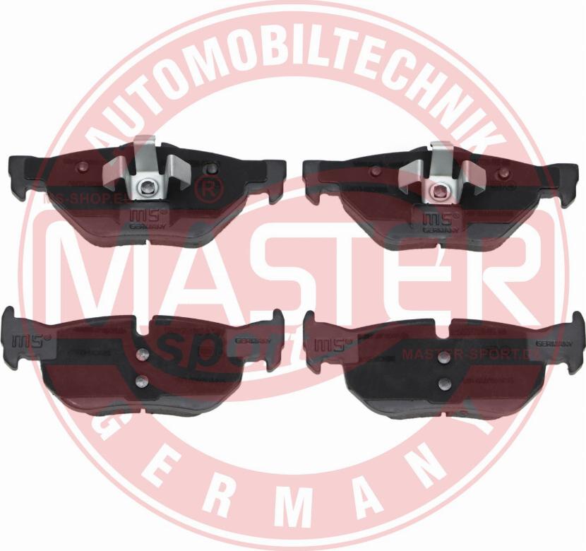 MASTER-SPORT GERMANY 13046072172N-SET-MS - Brake Pad Set, disc brake autospares.lv