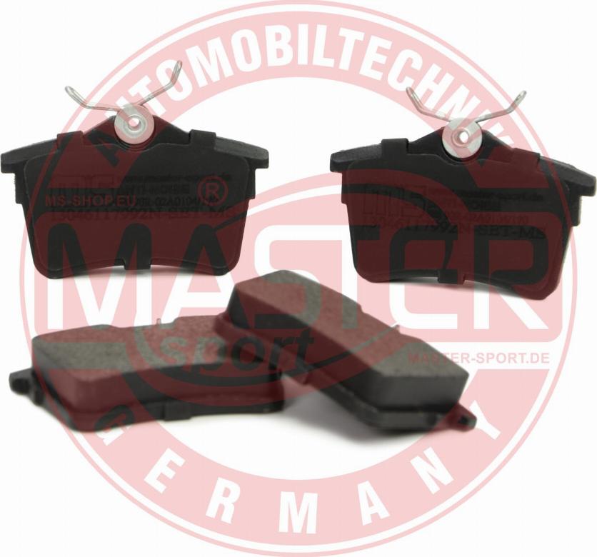 MASTER-SPORT GERMANY 13046117992N-SET-MS - Brake Pad Set, disc brake autospares.lv