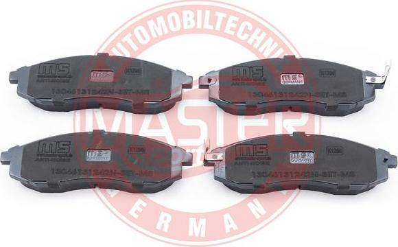 MASTER-SPORT GERMANY 13046131242N-SET-MS - Brake Pad Set, disc brake autospares.lv