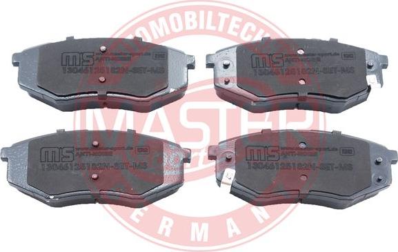 MASTER-SPORT GERMANY 13046125182N-SET-MS - Brake Pad Set, disc brake autospares.lv