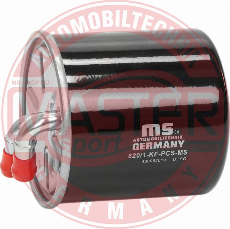 MASTER-SPORT GERMANY 820/1-KF-PCS-MS - Fuel filter autospares.lv