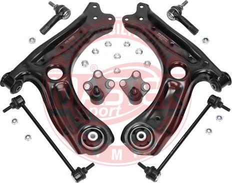 MASTER-SPORT GERMANY 36993/2-KIT-MS - Link Set, wheel suspension autospares.lv