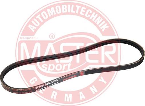 MASTER-SPORT GERMANY 3PK675-PCS-MS - V-Ribbed Belt autospares.lv