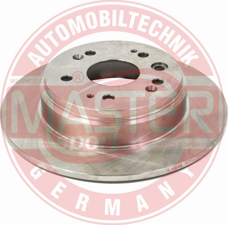 MASTER-SPORT GERMANY 24010901441-PCS-MS - Brake Disc autospares.lv