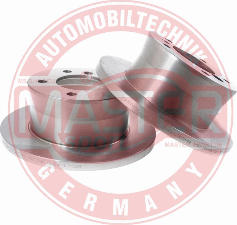 MASTER-SPORT GERMANY 24011601101-SET-MS - Brake Disc autospares.lv