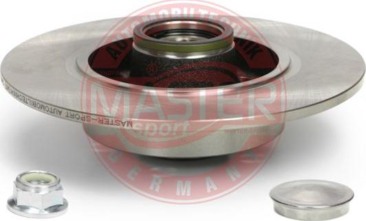 MASTER-SPORT GERMANY 2401106182B-PCS-MS - Brake Disc autospares.lv