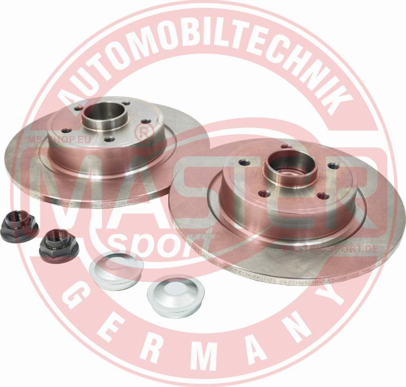 MASTER-SPORT GERMANY 2401110101B-SET-MS - Brake Disc autospares.lv