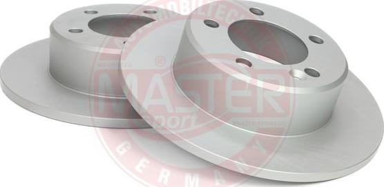 MASTER-SPORT GERMANY 24011201901-SET-MS - Brake Disc autospares.lv