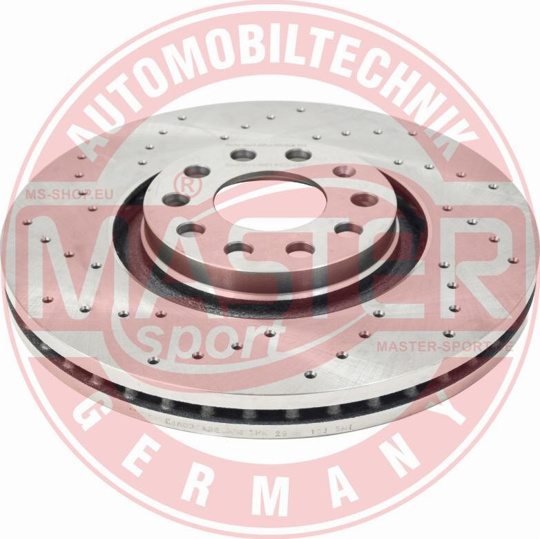 MASTER-SPORT GERMANY 24013001851-PCS-MS - Brake Disc autospares.lv