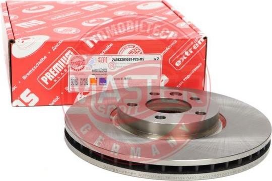 MASTER-SPORT GERMANY 24013301001-PCS-MS - Brake Disc autospares.lv