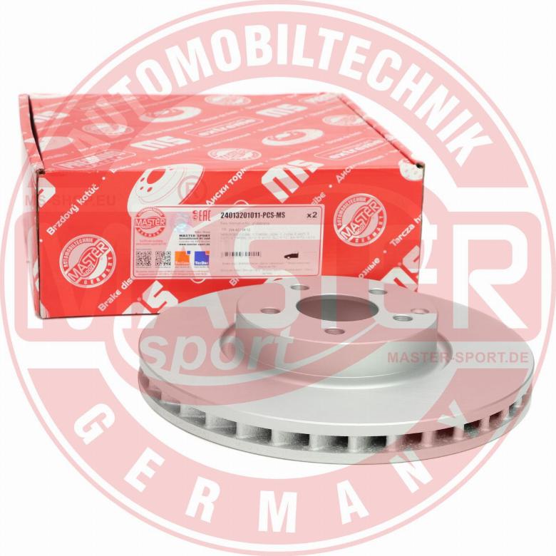 MASTER-SPORT GERMANY 24013201011PR-PCS-MS - Brake Disc autospares.lv