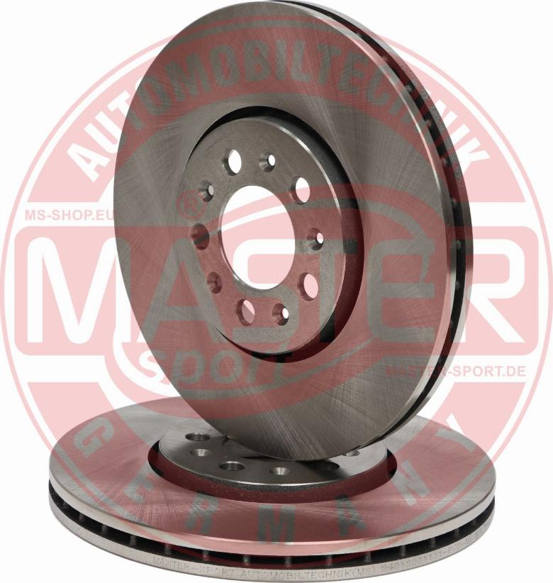 MASTER-SPORT GERMANY 24012501131-SET-MS - Brake Disc autospares.lv