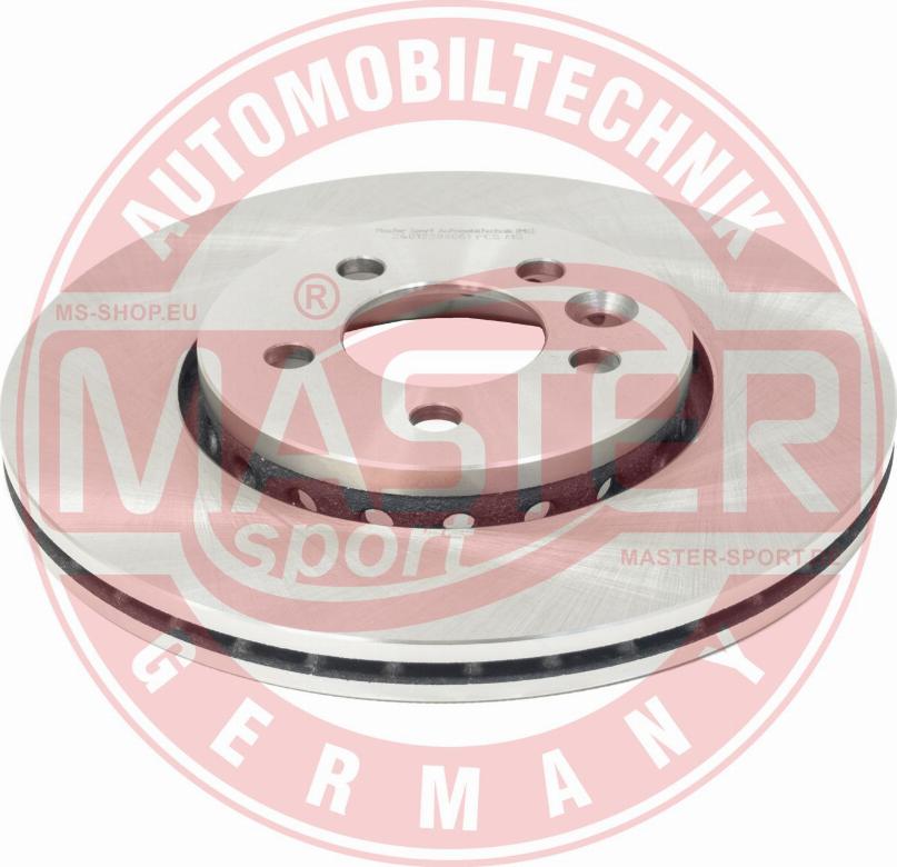 MASTER-SPORT GERMANY 24012202061-PCS-MS - Brake Disc autospares.lv