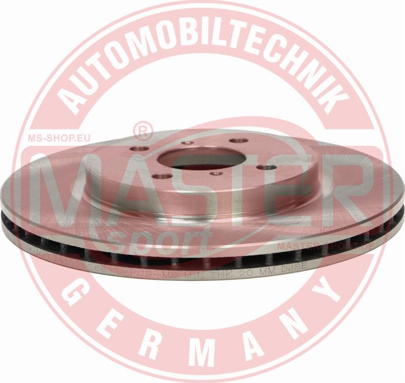 MASTER-SPORT GERMANY 24112526611-PCS-MS - Brake Disc autospares.lv