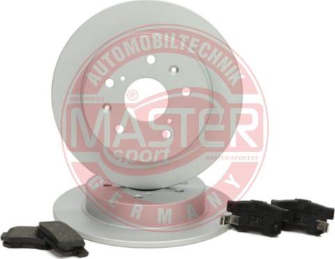 MASTER-SPORT GERMANY 200901600 - Brake Set, disc brakes autospares.lv