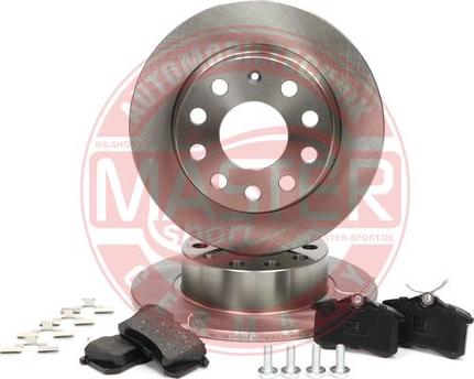 MASTER-SPORT GERMANY 201002770 - Brake Set, disc brakes autospares.lv