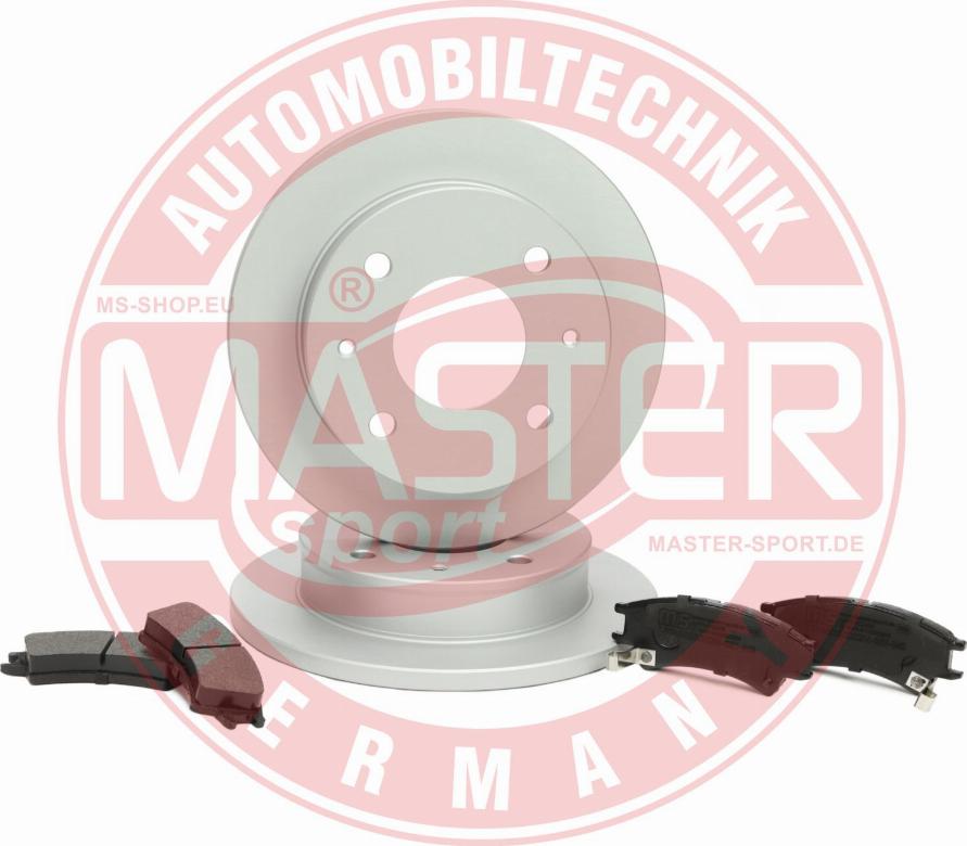 MASTER-SPORT GERMANY 201101201 - Brake Set, disc brakes autospares.lv