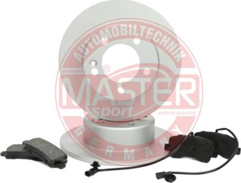 MASTER-SPORT GERMANY 201201900 - Brake Set, disc brakes autospares.lv