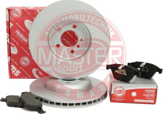 MASTER-SPORT GERMANY 203002180 - Brake Set, disc brakes autospares.lv