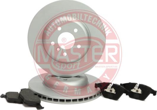 MASTER-SPORT GERMANY 203002180 - Brake Set, disc brakes autospares.lv