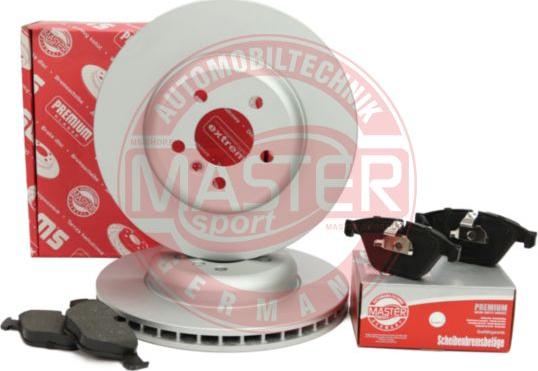 MASTER-SPORT GERMANY 203002180 - Brake Set, disc brakes autospares.lv