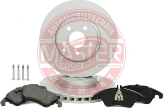 MASTER-SPORT GERMANY 203201010 - Brake Set, disc brakes autospares.lv