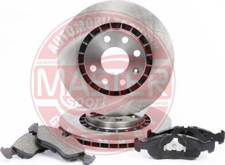MASTER-SPORT GERMANY 202401150 - Brake Set, disc brakes autospares.lv