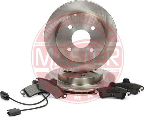 MASTER-SPORT GERMANY 202001460 - Brake Set, disc brakes autospares.lv