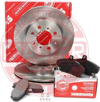 MASTER-SPORT GERMANY 202101051 - Brake Set, disc brakes autospares.lv