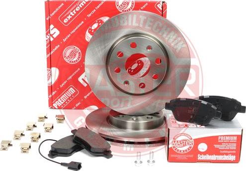 MASTER-SPORT GERMANY 202202310 - Brake Set, disc brakes autospares.lv