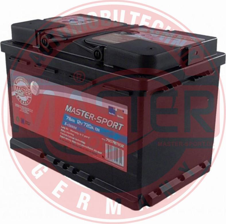 MASTER-SPORT GERMANY 780787202 - Starter Battery autospares.lv