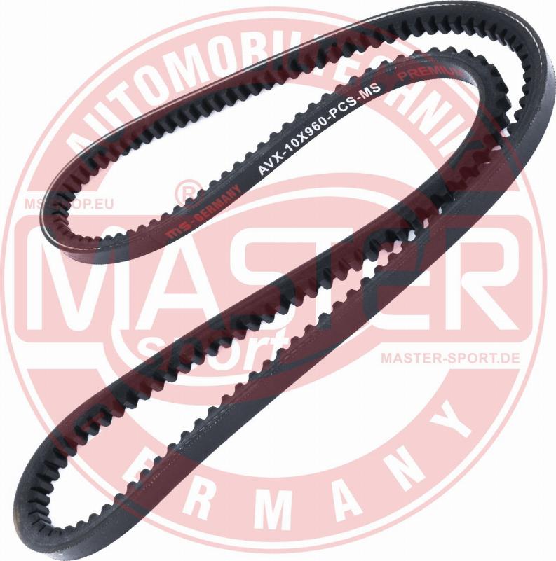 MASTER-SPORT GERMANY AVX-10X960-PCS-MS - V-Belt autospares.lv