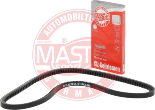 MASTER-SPORT GERMANY AVX-10X850-ST-PCS-MS - V-Belt autospares.lv