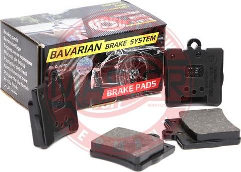 MASTER-SPORT GERMANY K6040642 - Brake Pad Set, disc brake autospares.lv