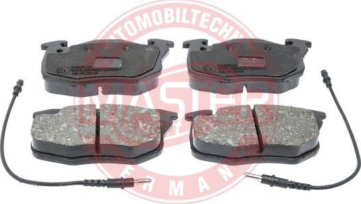 MASTER-SPORT GERMANY K6039112 - Brake Pad Set, disc brake autospares.lv