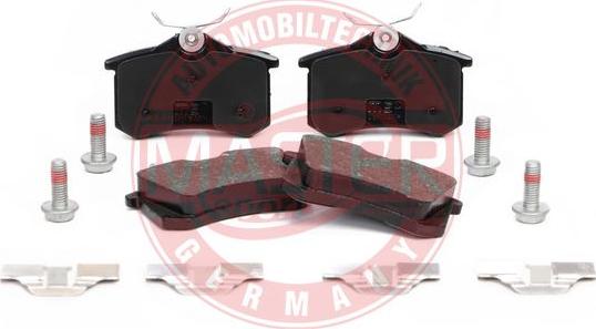 MASTER-SPORT GERMANY K6028942 - Brake Pad Set, disc brake autospares.lv