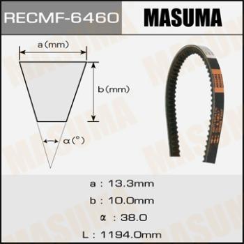 MASUMA 6460 - V-Ribbed Belt autospares.lv