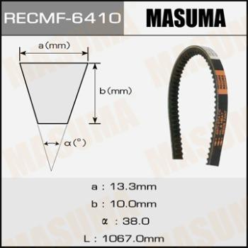 MASUMA 6410 - V-Ribbed Belt autospares.lv