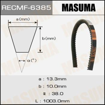 MASUMA 6385 - V-Ribbed Belt autospares.lv