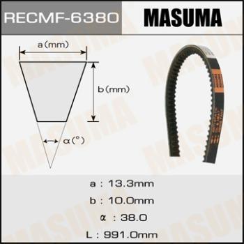 MASUMA 6380 - V-Ribbed Belt autospares.lv