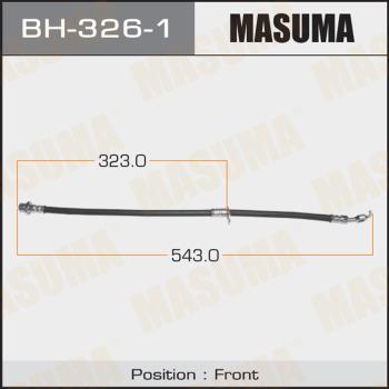 MASUMA BH-326-1 - Brake Hose autospares.lv