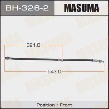 MASUMA BH-326-2 - Brake Hose autospares.lv