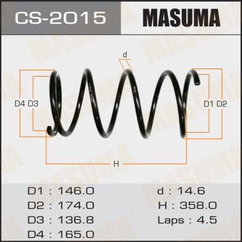 MASUMA CS-2015 - Coil Spring autospares.lv