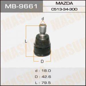 MASUMA MB-9661 - Ball Joint autospares.lv