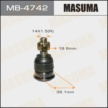 MASUMA MB-4742 - Ball Joint autospares.lv
