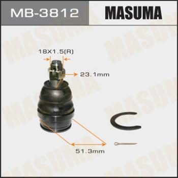 MASUMA MB-3812 - Ball Joint autospares.lv