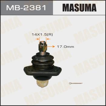 MASUMA MB-2381 - Ball Joint autospares.lv