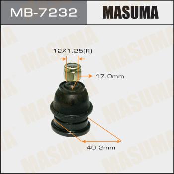 MASUMA MB-7232 - Ball Joint autospares.lv