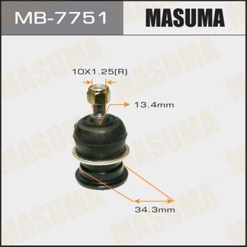 MASUMA MB-7751 - Ball Joint autospares.lv