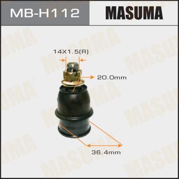 MASUMA MB-H112 - Ball Joint autospares.lv